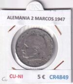 CR4849 MONEDA ALEMANIA 2 MARCOS 1947 CU-NI