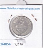 CR4854 MONEDA AUSTRIA 5 SHELLINES 1961 PLATA - Imagen 2