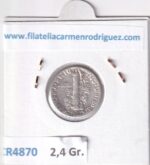 CR4870 MONEDA EEUU 1 DIME 1944 PLATA - Imagen 2
