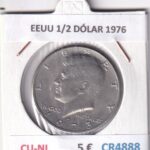 CR4888 MONEDA EEUU 1/2 DÓLAR 1976 CU-NI