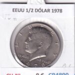 CR4890 MONEDA EEUU 1/2 DÓLAR 1978 CU-NI