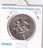 CR4893 MONEDA EEUU 1/2 DÓLAR 1985 CU-NI - Imagen 2