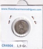 CR4904 MONEDA FILIPINAS 10 CENTAVOS 1944 DENVER PLATA - Imagen 2