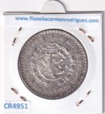 CR4951 MONEDA MEXICO 1 PESO 1962 NIQUEL - Imagen 2