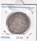 CR4986 MONEDA PORTUGAL 500 REIS MANUEL II 1908 PLATA - Imagen 2