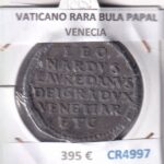 CR4997 MONEDA VATICANO RARA BULA PAPAL VENECIA
