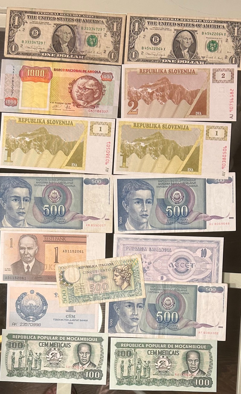CRBL0547 CRBL0547 LOTE 15 BILLETES EXTRANJEROS VER FOTO - Imagen 1