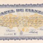 CRBL0579 PAPEL DE FIANZA 1959 5 PESETAS EBC