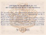 CRBL0616 BILLETE LOCAL ESPAÑA VAL PER 50 CENTIMOS RARO SIN CIRCULAR - Imagen 2