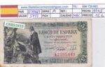 CRBS3415 BILLETE ESPAÑA 5 PESETAS 1945 SERIE A MBC