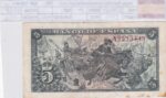 CRBS3415 BILLETE ESPAÑA 5 PESETAS 1945 SERIE A MBC - Imagen 2