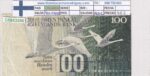 CRBX3206 BILLETE FINLANDIA 100 MARCOS 1986 MBC