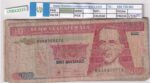 CRBX3215 BILLETE GUATEMALA 10 QUETZALES 1998 USADO