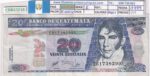 CRBX3216 BILLETE GUATEMALA 20 QUETZALES 1999 MBC+