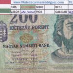 CRBX3220 BILLETE HUNGRIA 20 FORINT 1998 MBC