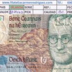 CRBX3232 BILLETE IRLANDA 10 POUND 1995 BC