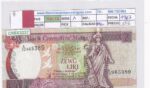 CRBX3237 BILLETE MALTA 2 LIRAS 1967 SERIE A EBC-