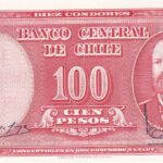 CRBX3261 BILLETE CHILE 100 PESOS SIN CIRCULAR