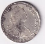 CRCAP057 MONEDA ESPAÑA CARLOS IV 8 REALES 1791 POTOSI PR PLATA - Imagen 3
