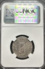 CRCAP100 CAPSULA NGC ESPAÑA FERNANDO VII 2 REALES 1812 MADRID IJ XF40 - Imagen 2