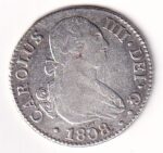 CRCAP112 MONEDA ESPAÑA CARLOS IV 2 REALES 1808 SEVILLA CN RBO - Imagen 3