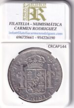 CRCAP144 MONEDA ESPAÑA FERNANDO VII 8 REALES 1811 MEXICO HI - Imagen 2