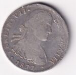 CRCAP144 MONEDA ESPAÑA FERNANDO VII 8 REALES 1811 MEXICO HI - Imagen 3