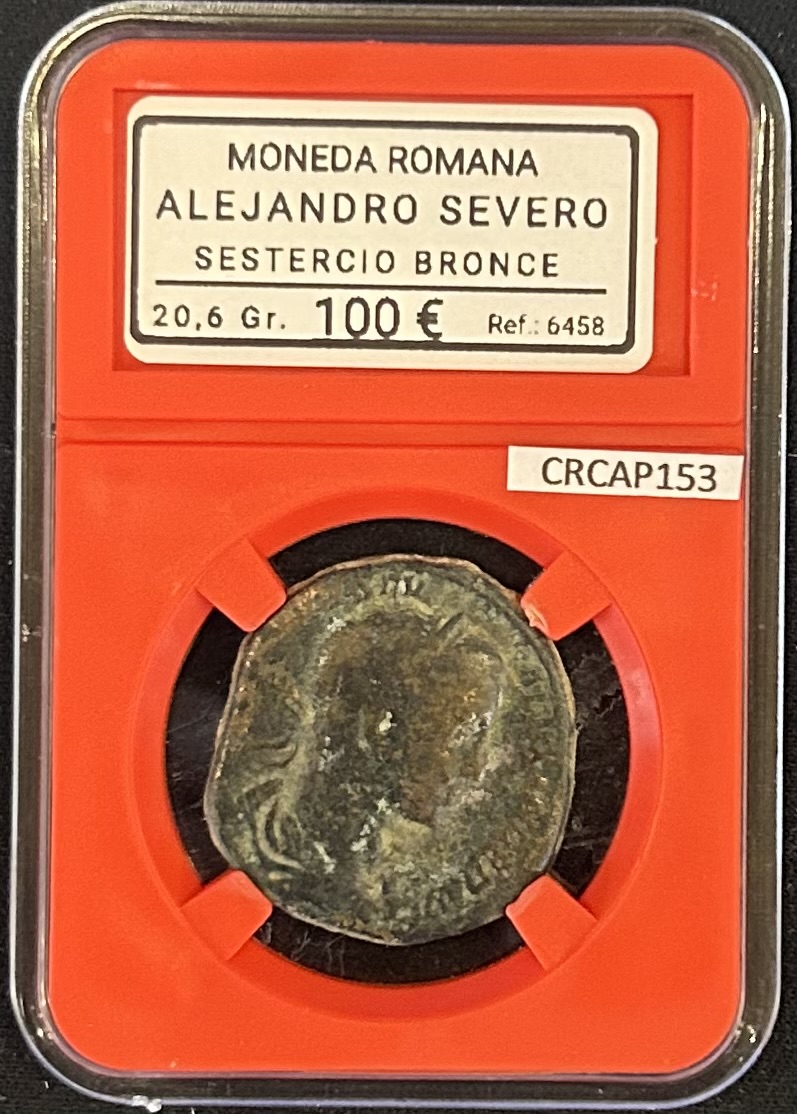 CRCAP153 CRCAP153 MONEDA ROMANA ALEJANDRO SEVERO SESTERCIO BRONCE - Imagen 1