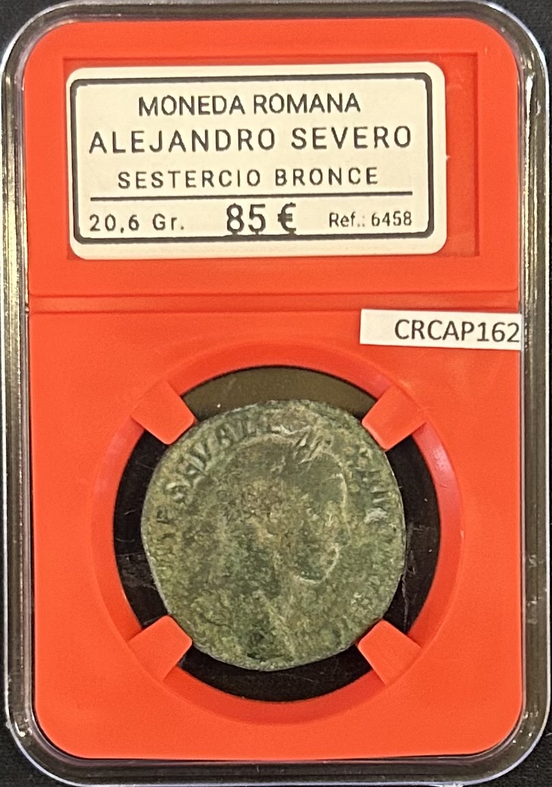 CRCAP162 CRCAP162 MONEDA ROMANA ALEJANDRO SEVERO SESTERCIO BRONCE - Imagen 1