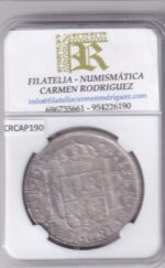 CRCAP190 MONEDA ESPAÑA CARLOS III 8 REALES 1788 MEXICO FM - Imagen 2