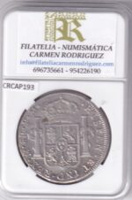 CRCAP193 MONEDA ESPAÑA CARLOS III 8 REALES 1788 MEXICO FM EBC RBO - Imagen 2