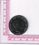 CRCAP203 MONEDA ESPAÑA ALFONSO XII 10 CENTIMOS 1877 BARCELONA OM MBC+ - Imagen 3