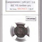 CRCAP279 MONEDA ROMANA AE3 CICICO CONSTANTINO II BRONCE