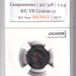CRCAP280 MONEDA ROMANA AE3 ARELATE CONSTANTINO II BRONCE