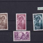 CRCOL866 SELLOS ESPAÑA COLONIA SAHARA Nº CAT. 83/85 Y 86 SIN CHARNELA