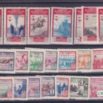 CRCOL874 SELLOS ESPAÑA COLONIA MARRUECOS Nº CAT. 336/47 Y 346/56 SIN CHARNELA
