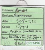 CRE2496 MONEDA ROMANA NUMMUS OSTIA MAJENCIO 309-312 - Imagen 3