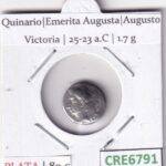 CRE6791 MONEDA ROMANA DENARIO ROMA VESPASIANO PAX 71 VER FOTOS