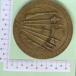 CREXP068 MEDALLA INST BONAERENSE DE NUM BRONCE 6,1 CM IVAN CARLOS AMADEO