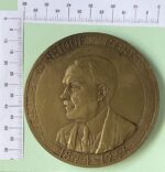 CREXP070 MEDALLA INST BONAERENSE DE NUM BRONCE 6,1 CM ENRIQUE PEÑA - Imagen 2