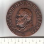 CREXP121 MEDALLA RELIGIOSA JUAN PABLO II BEATIFICACION SOR ANGELA 1982  80 GRAMOS 15 (ES CREXP019)
