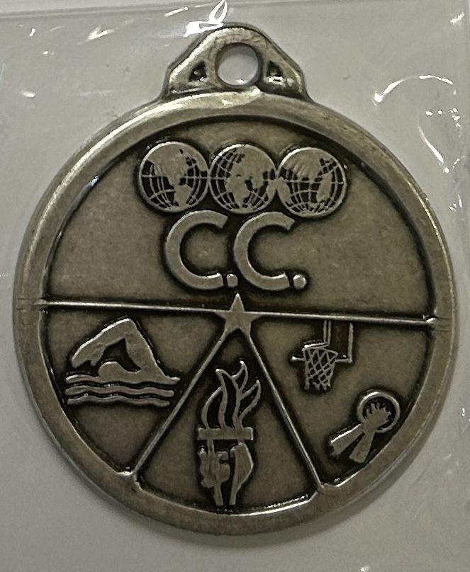 CREXP137 CREXP137 MEDALLA DEPORTIVA COLEGIO CLOSA BARCELONA 6 - Imagen 1