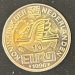 CREXP718 MONEDA PAISES BAJOS 10 € 1996 SIN CIRCULAR