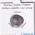 CRF0134 MONEDA DRACMA ARABIA TRAJANO ARABIA Y CAMELLO 113