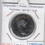 CRF0146 MONEDA DUPONDIO ROMA DOMICIANO FORTUNA 90-91