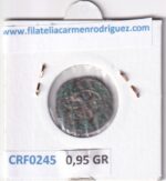 CRF0245 MONEDA ESPAÑA DINERO ALFONSO VIII 1212-1214 TOLEDO VELLON - Imagen 2