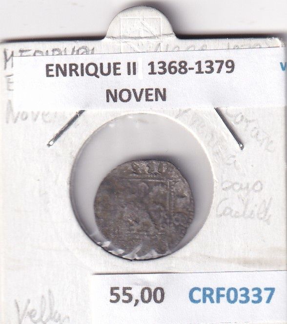 CRF0337 CRF0337 MONEDA ESPAÑA ENRIQUE II 1368-1379 NOVEN VELLON - Imagen 1