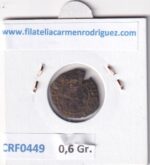 CRF0449 MONEDA ESPAÑA REYES CATOLICOS 1474-1504 BLANCA SIN SECA VELLON - Imagen 2