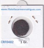 CRF0482 MONEDA ESPAÑA REYES CATOLICOS 1474-1504 BLANCA SEVILLA VELLON - Imagen 2