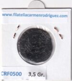 CRF0500 MONEDA ESPAÑA REYES CATOLICOS 1474-1504 2 MARAVEDIS CUENCA COBRE - Imagen 2